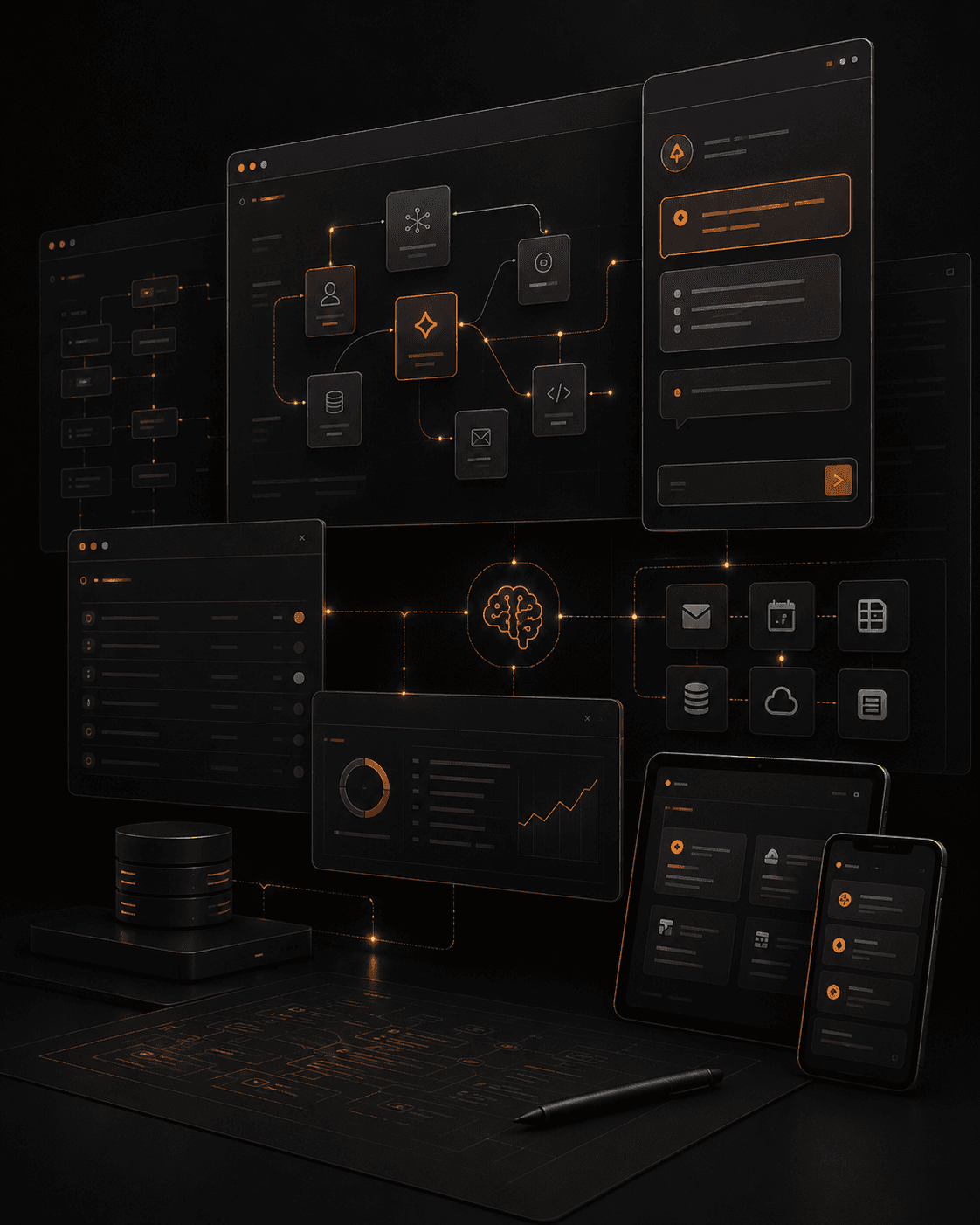 AI Integration service visual