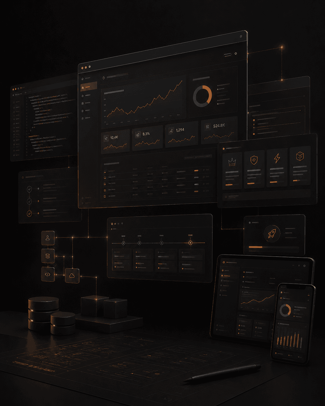 SaaS / MVP Development service visual